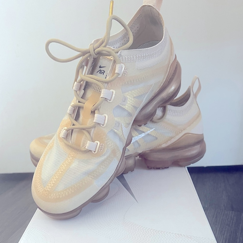 Nike Air VaporMax 2019 Cream Light bone with box